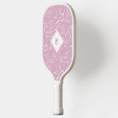 Delikate rosa Coquette Bows Pickleball Schläger (Links)