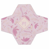 Delikate rosa Florals und Bows Fußball (Flach)