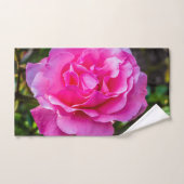 Delikate rosa Rosa Rose. Badhandtuch Set (Handtuch)