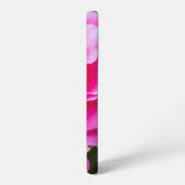 Delikate rosa Rosa Rose. Samsung Galaxy Hülle (Linke Seite)