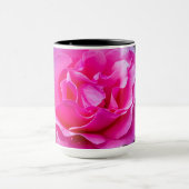 Delikate rosa Rosa Rose. Tasse (Zentrum)