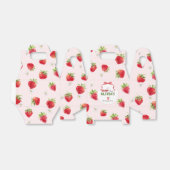 Delikate Rosa Wasserfarbe Erdbeere Erstgeburt Geschenkschachtel (Ungefaltet)