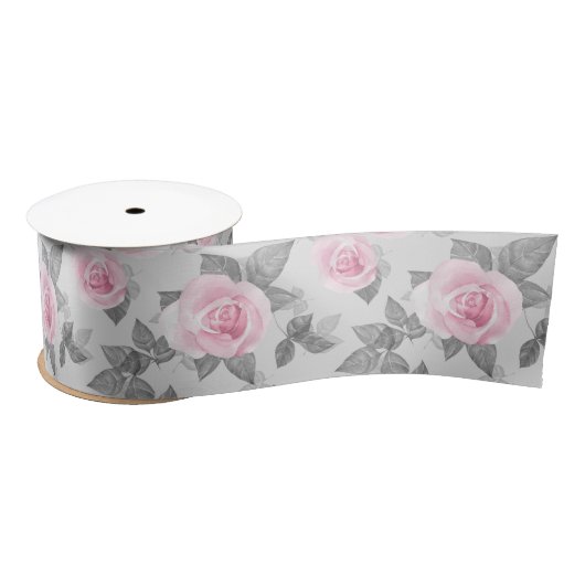Delikate Rose 1 Satinband (Spule)