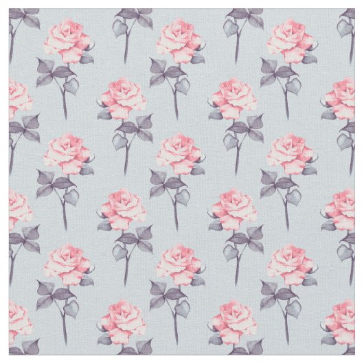 Delikate Rose 7 Stoff (Nahaufnahme)