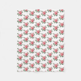 Delikate Rose Fleecedecke