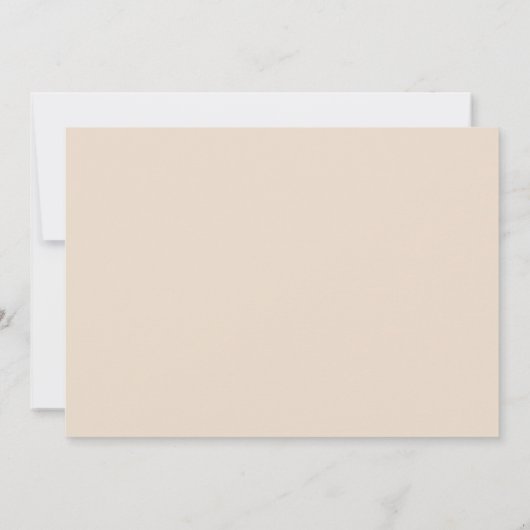 Delikate Rose Gold Glitzer Modernes Brautparty Einladung (Rückseite)