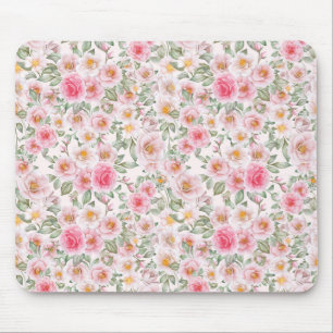 Delikate Rose im Garten Mousepad