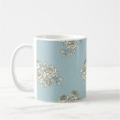 Delikate Rose Kaffeetasse (Links)