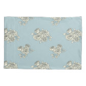 Delikate Rose Kissenbezug (Rückseite)