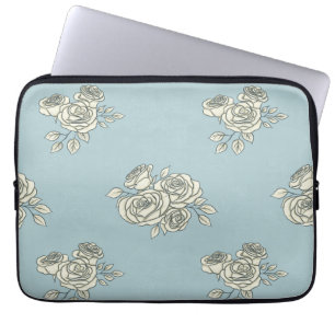 Delikate Rose Laptopschutzhülle