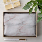 Delikate Rose Marmor Seidenpapier (Geschenk)