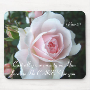 Delikate Rose Mousepad