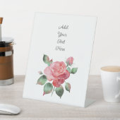 Delikate Rose Sockelschild (In SItu)