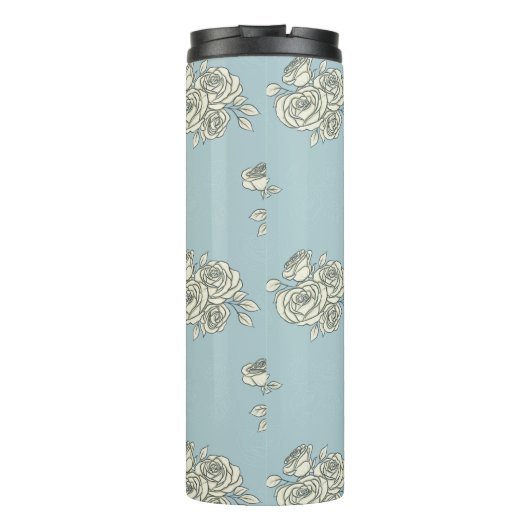 Delikate Rose Thermosbecher (Rückseite)