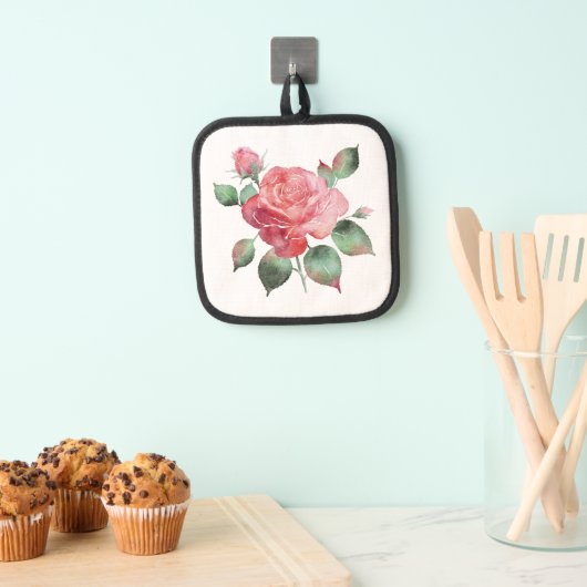 Delikate Rose Topflappen (Insitu (Hängend))