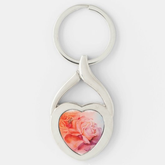 DELIKATE ROSE VALENTINE KEY CHAIN SCHLÜSSELANHÄNGER (Vorderseite)