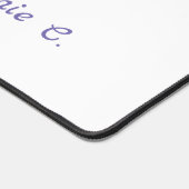 Delikate Rote Pfeffer, Sonnenblumen und Schmetterl Schreibtischunterlage (Ecke)