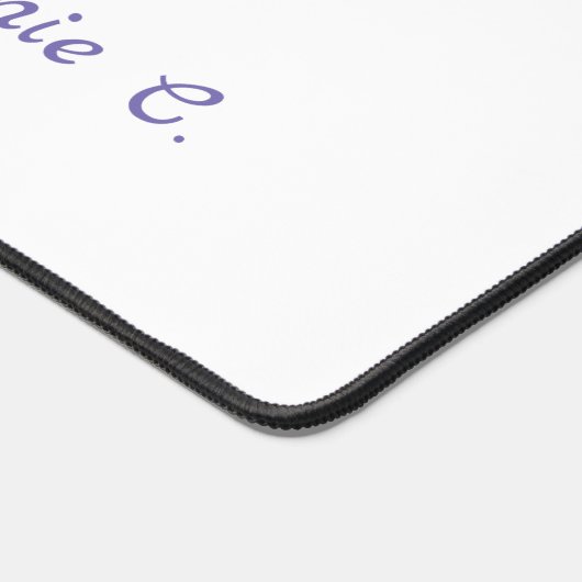 Delikate Rote Pfeffer, Sonnenblumen und Schmetterl Schreibtischunterlage (Ecke)