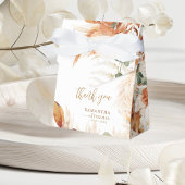 Delikate rustikale Kalligraphie Vielen Dank Geschenkschachtel