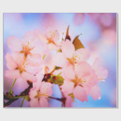 Delikate Sakura-Blume Geschenkpapier (Flach)