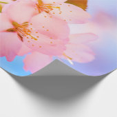 Delikate Sakura-Blume Geschenkpapier (Ecke)
