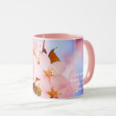 Delikate Sakura-Blume Tasse (VorderseiteRechts)