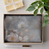 Delikate, sanfte, schöne, elegante Florals Dekorat Seidenpapier (Geschenk)