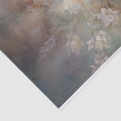 Delikate, sanfte, schöne, elegante Florals Dekorat Seidenpapier (Ausschnitt)