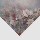 Delikate, sanfte, schöne, elegante Florals Dekorat Seidenpapier (Ausschnitt)