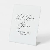 Delikate Schwarze Kalligrafie Hochzeit Gelassen Li Sockelschild (Vorderseite)