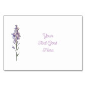 Delikate Sitzplatzzuweisung Tischnummer (Vorderseite)