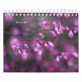 Delikate Sommer-Blume Kalender