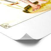 Delikate Sommer-Fee Poster (Ecke)