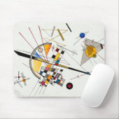 Delikate Spannung, Nr. 85 von Wassily Kandinsky Mousepad (Mit Mouse)