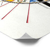 Delikate Spannung, Nr. 85 von Wassily Kandinsky Poster (Ecke)