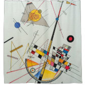 Delikate Spannung von Wassily Kandinsky Duschvorhang (Vorderseite)
