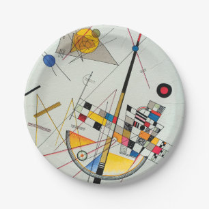 Delikate Spannung von Wassily Kandinsky Pappteller