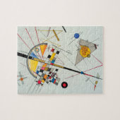 Delikate Spannung von Wassily Kandinsky Puzzle (Horizontal)