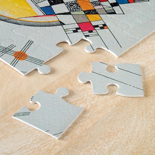 Delikate Spannung von Wassily Kandinsky Puzzle (Seite)