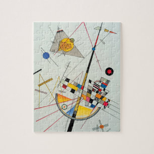 Delikate Spannung von Wassily Kandinsky Puzzle