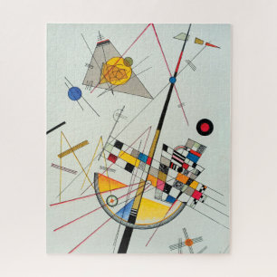 Delikate Spannung von Wassily Kandinsky Puzzle