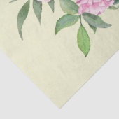 Delikate Summer Garden Party Blume Entdecken Seidenpapier (Ausschnitt)