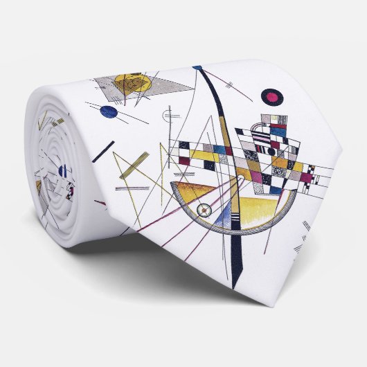 Delikate Tension #85 - Kandinsky Krawatte (Gerollt)