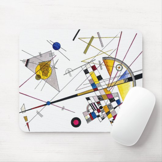 Delikate Tension #85 - Kandinsky Mousepad (Mit Mouse)