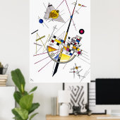 Delikate Tension #85 - Kandinsky Poster (Heimbüro)