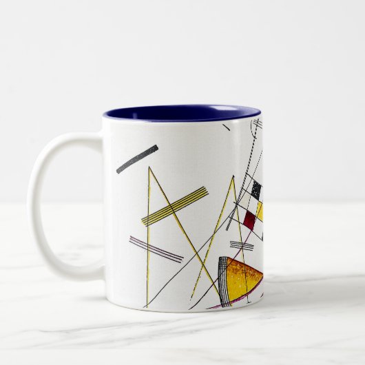 Delikate Tension #85 - Kandinsky Zweifarbige Tasse (Links)