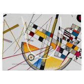 Delikate Tension No.85, Wassily Kandinsky Große Geschenktüte (Rückseite)