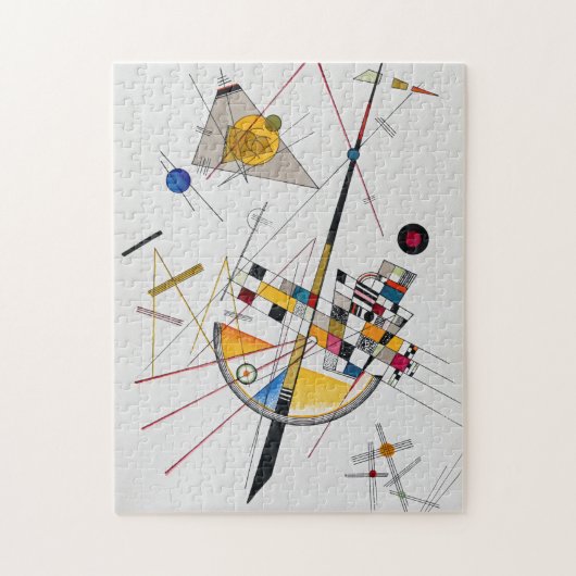 Delikate Tension No.85, Wassily Kandinsky Puzzle (Vertikal)