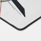 Delikate Tension No.85, Wassily Kandinsky Schreibtischunterlage (Ecke)