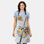 Delikate Tension No.85, Wassily Kandinsky Schürze (Getragen)